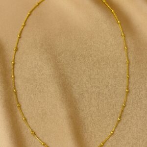 CHOKER BOLINHAS GOLD